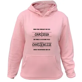 Sweat de chasse Femme – Fille chasseresse